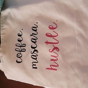Coffee, Mascara, Hustle tote bag